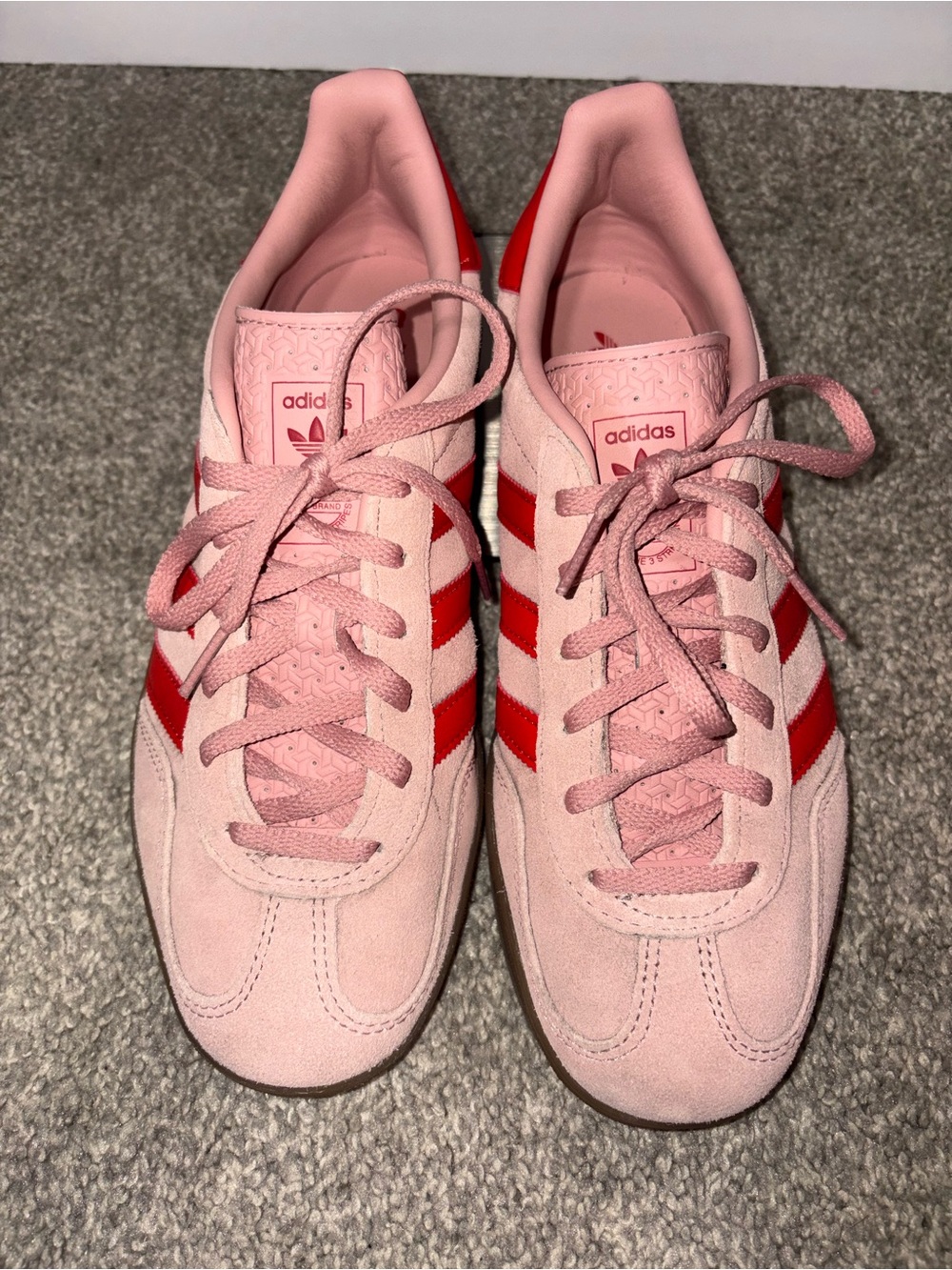 adidas Gazelle Indoor sneakers - Pink and Red sz 8
